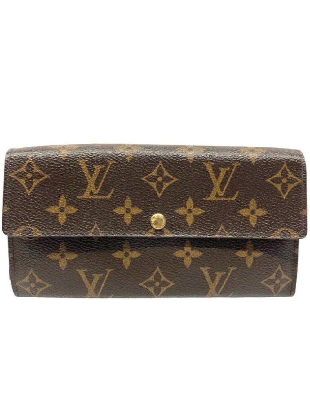 Louis Vuitton Portefeuille Sarah Monogram Wallet Canvas